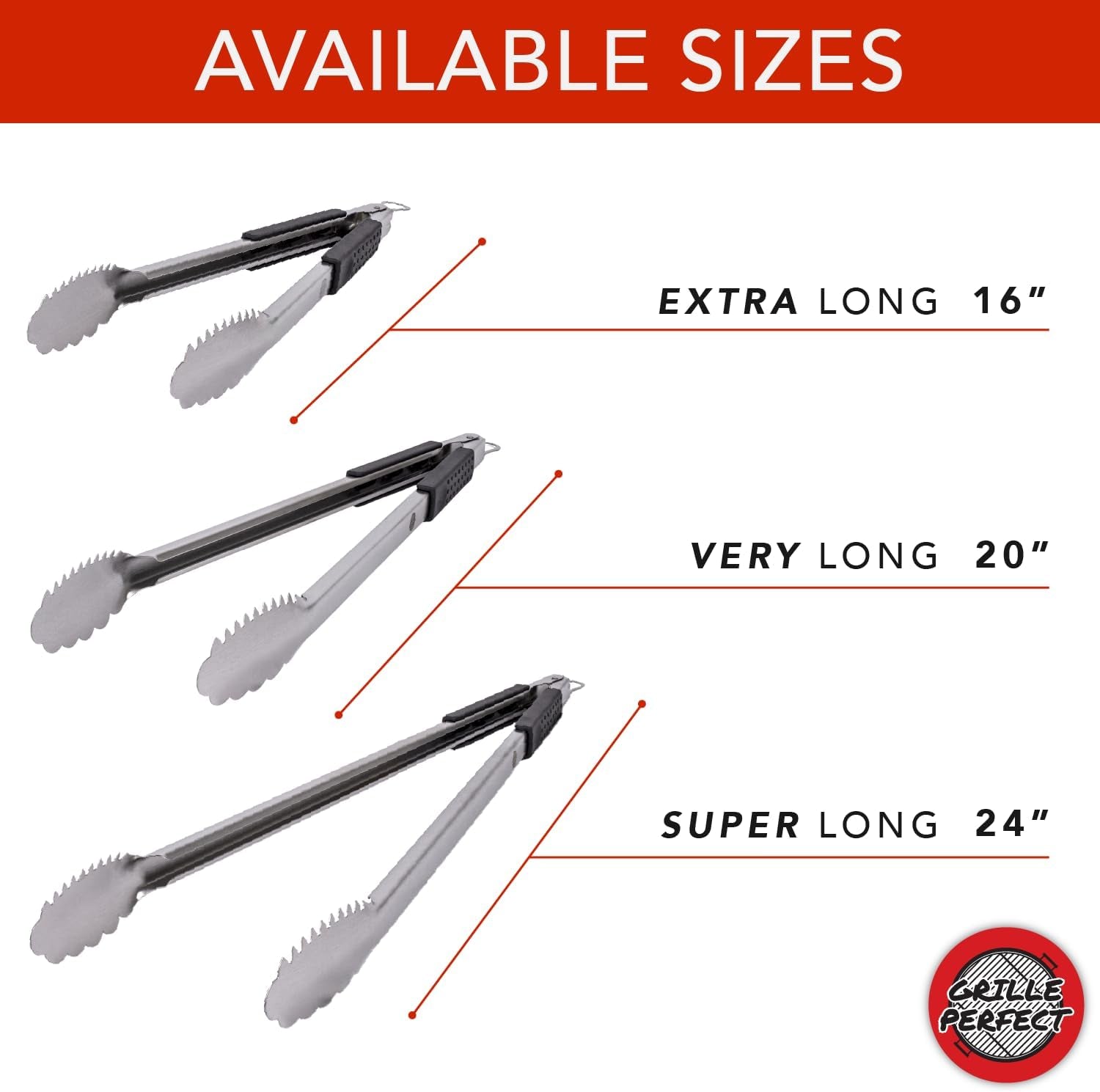  Inch Super Long Extra Heavy Duty for Grilling and Barbecue  