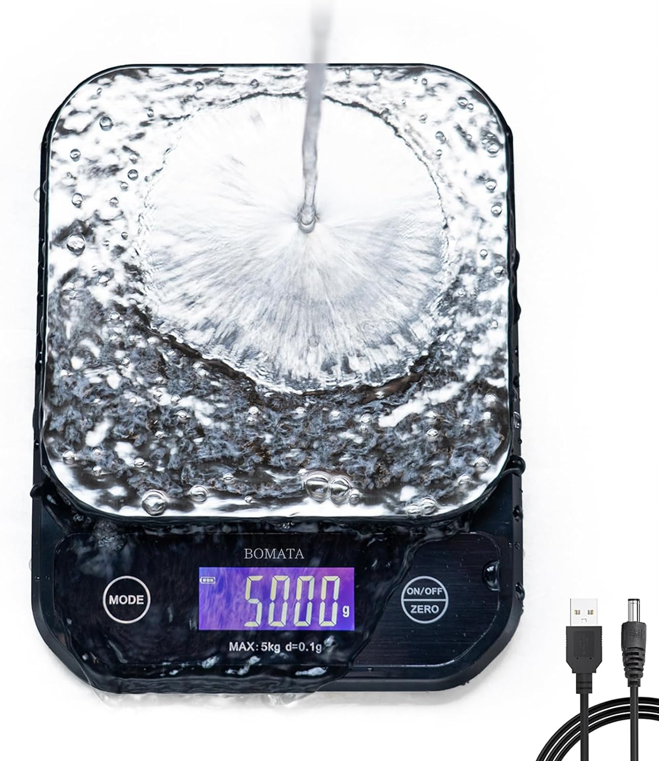 Waterproof Food Scale 0.1G/0.01Oz High Precision