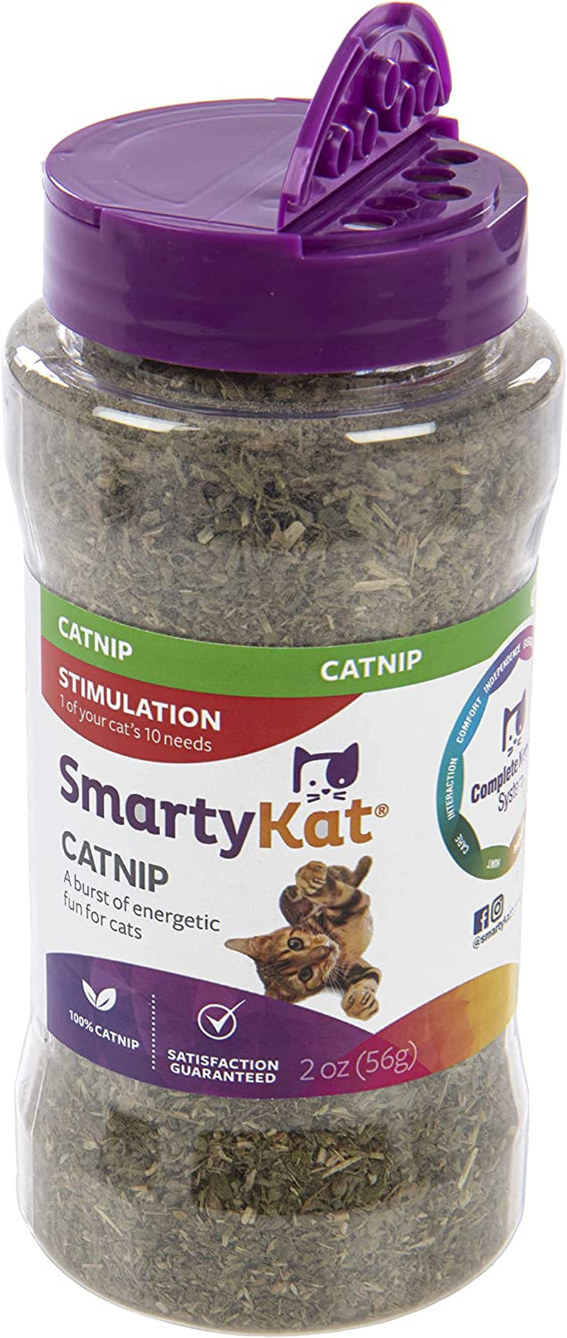 Catnip for Cats & Kittens, Shaker Canister 2 Ounces