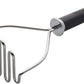 Gourmet Stainless Steel Wire Masher  10 24 Inch Black