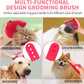 3PCS Dog Bath Brush  Dog Shampoo Brush  Dog Scrubber for Bath 