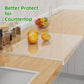   Clear Cutting Board for Kitchen Countertop