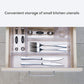 14 PCS Clear Plastic Drawer Organizer Tray 4 Sizes Desk Drawer Divider 