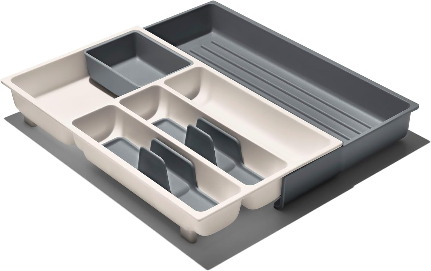 Good Grips Kitchen Drawer Expandable Utensil Organizer White