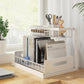 under Sink Organizer Pull Out Cabinet Organizer 2 Tier Slide Out Sink Shelf