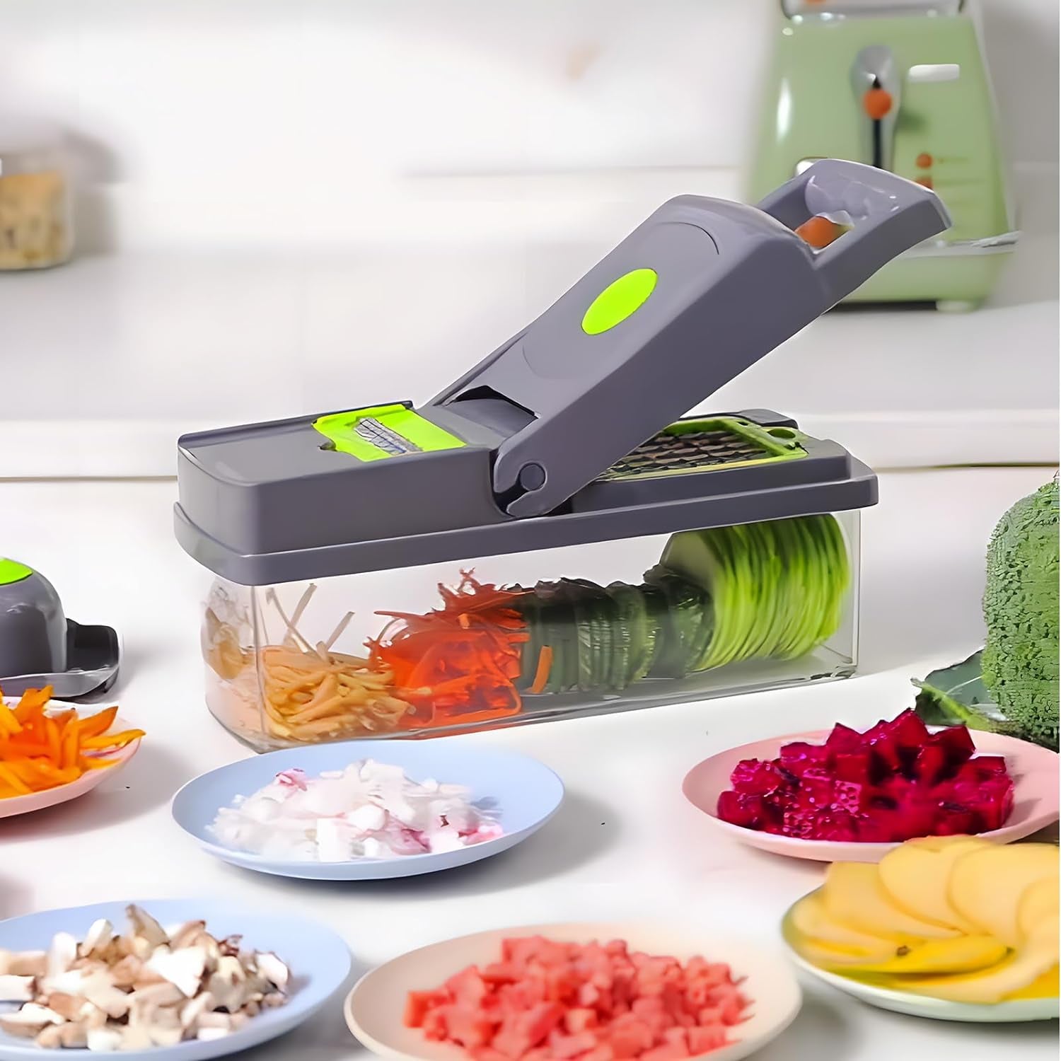 Vegetable Chopper Adjustable Vegetable Slicer Kitchen Gift Gadget Slicer