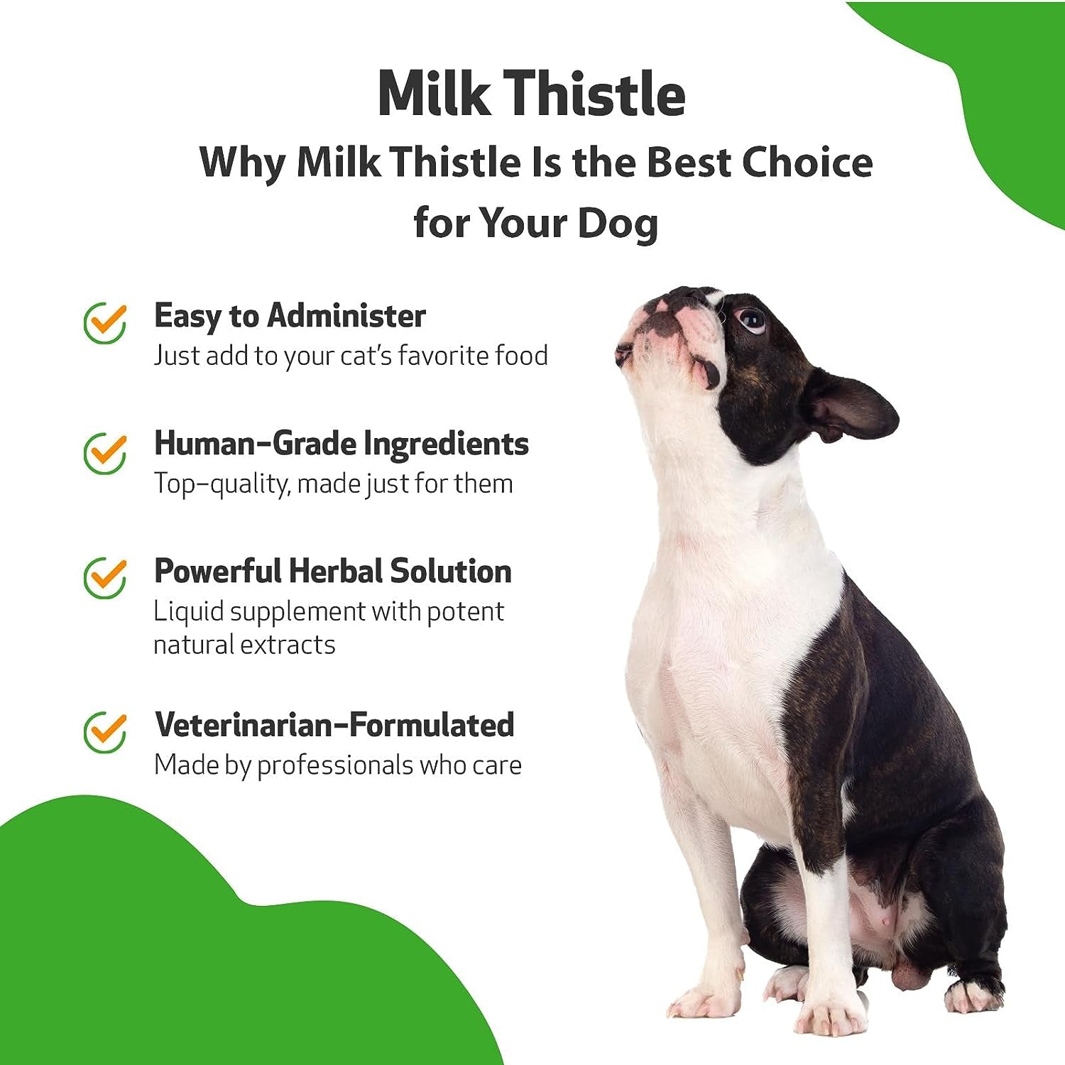 Milk Thistle for Dogs Supports Liver Health Protects Liver Glycerin