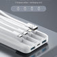 Portable Charger with Built in Cables Portable Charger with Cords Wires Slim