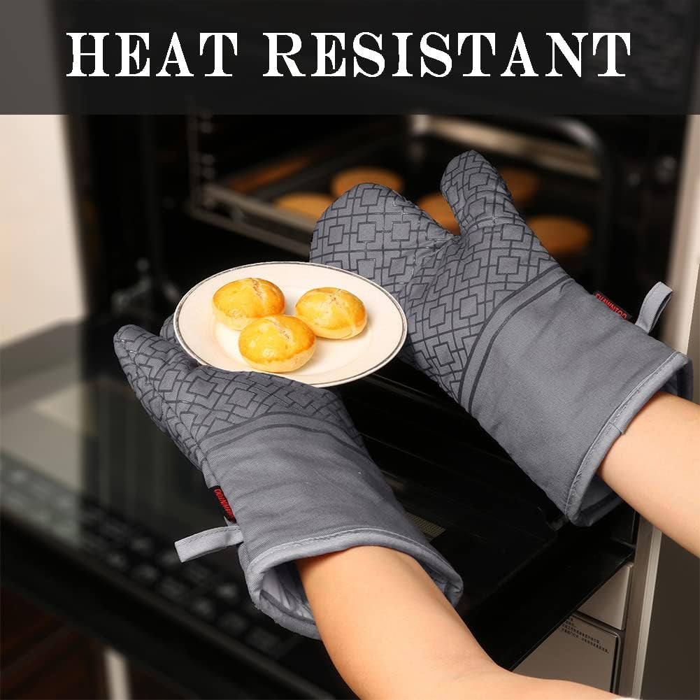 Oven Mitts and Pot Holders Set 6Pcs Kitchen Oven Glove