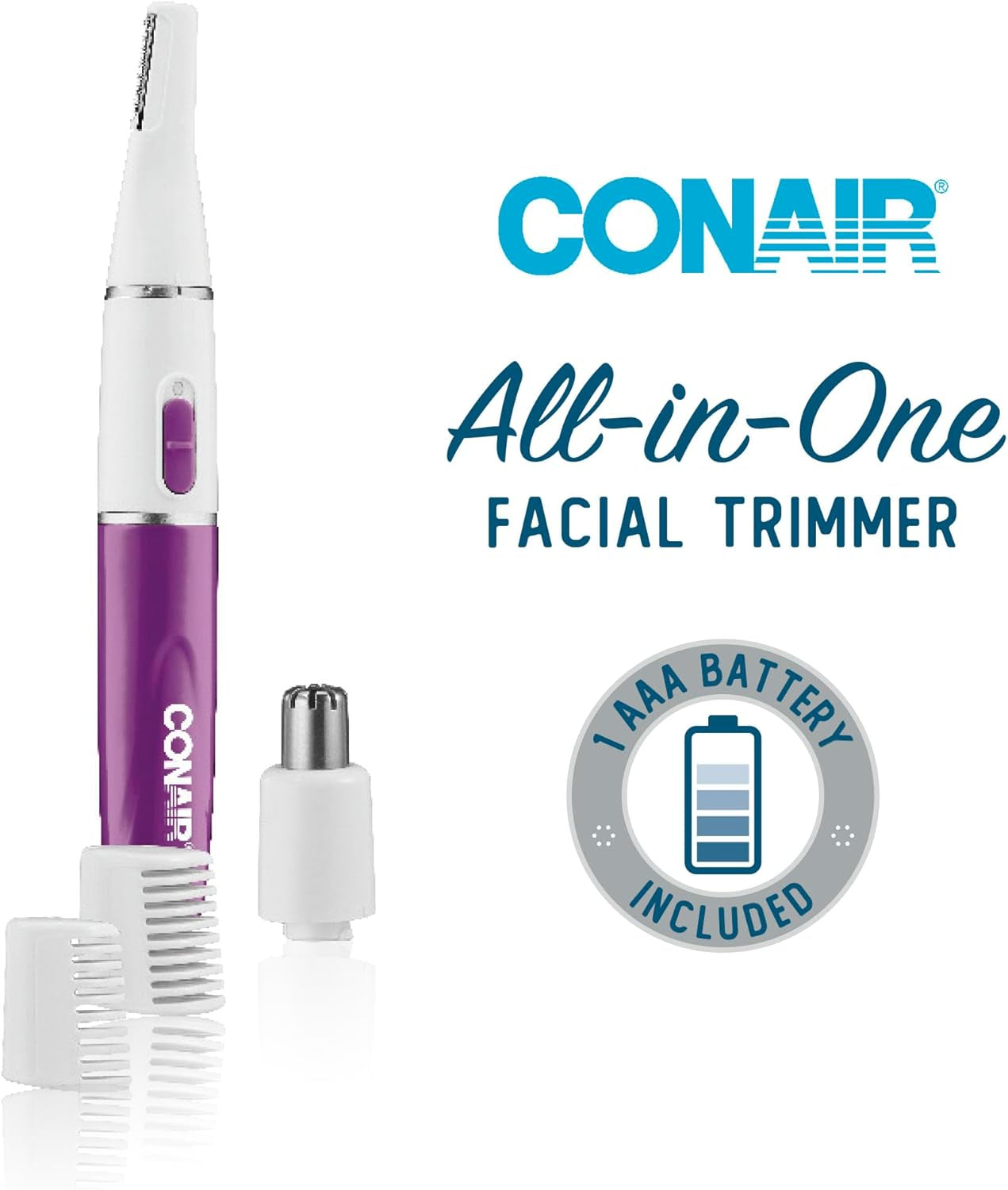 All In 1 Facial Hair Trimmer for Women Perfect for Face Ear Nose and Eyebrows