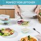 Meal Prep Containers Airtight Glass Bento Boxes with 