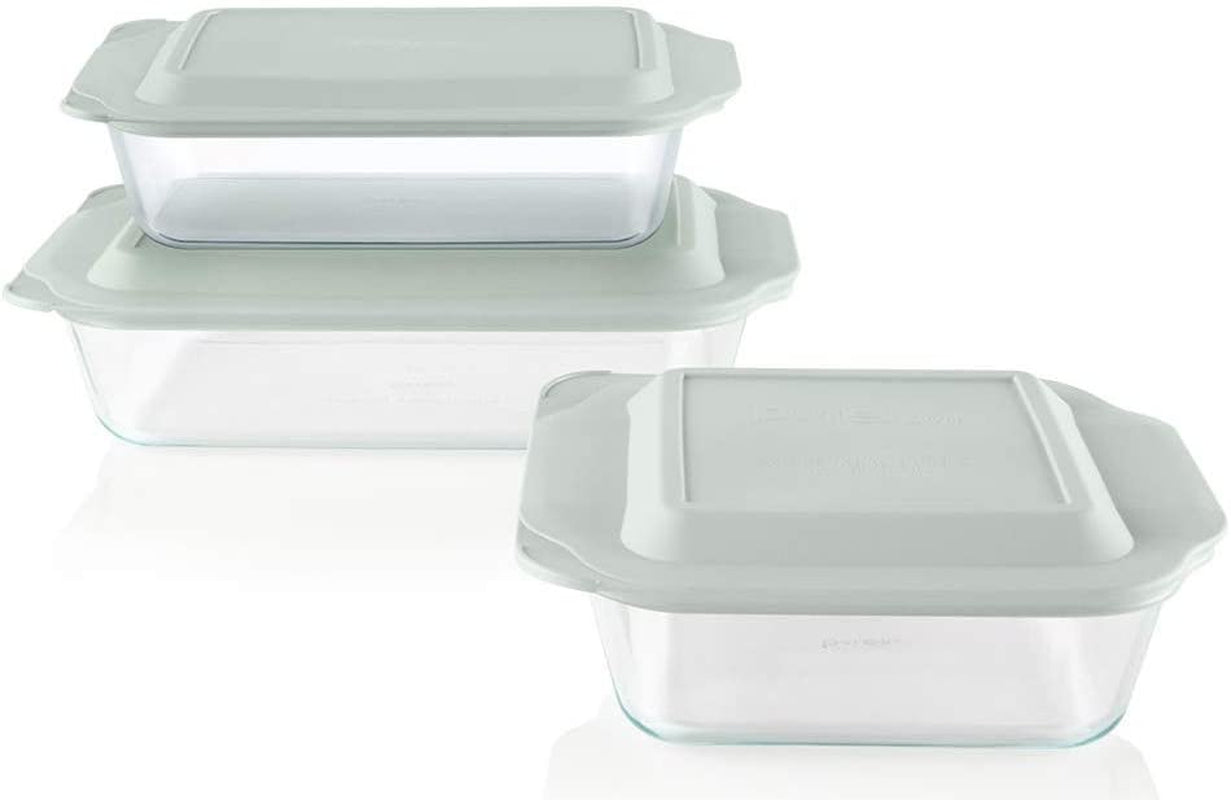   with Bpa Free Lids Rectangular Glass Bakeware