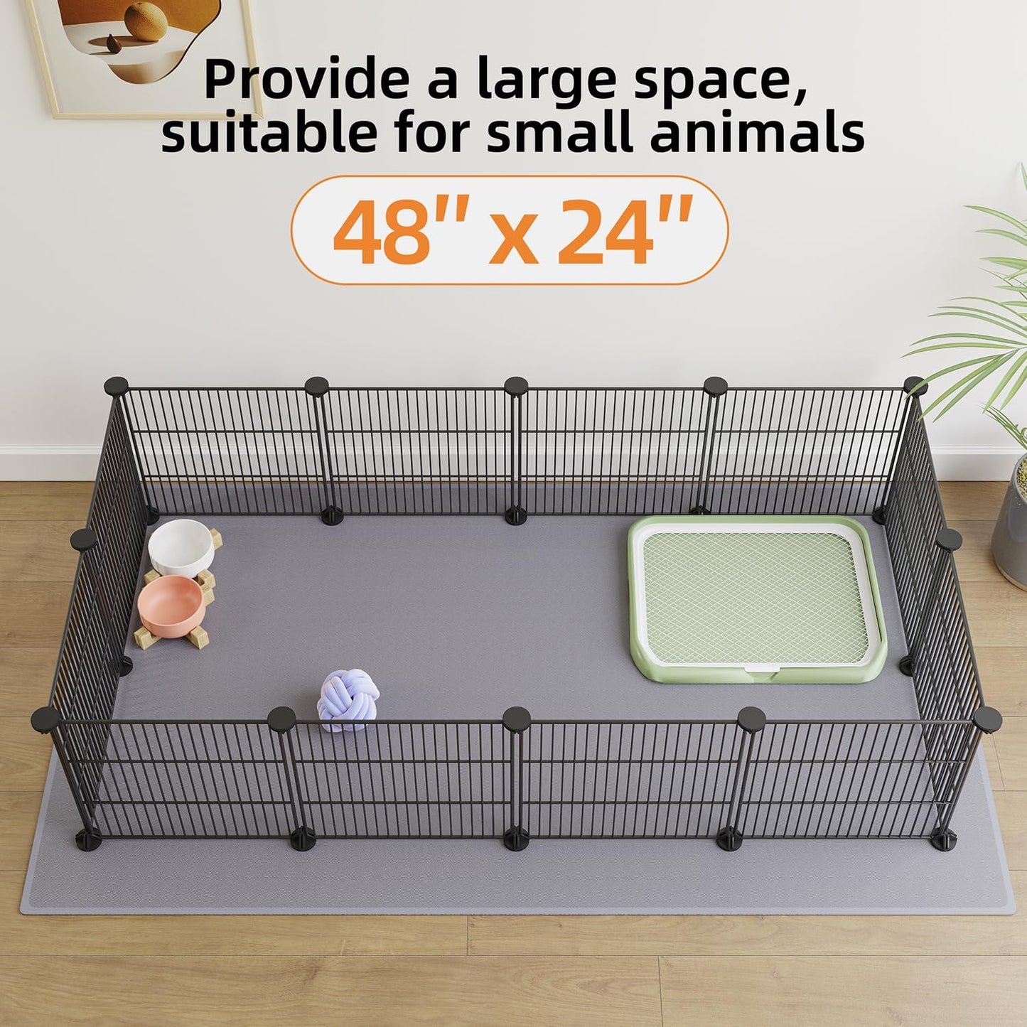 DIY Small Animal Pet Playpen Guinea Pig Cages Rabbit Playpen