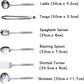 Cooking Utensil Set 11 PCS Stainless Steel Kitchen Utensil Nonstick Kitchen