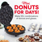 Mini Donut Maker Machine for Kid-Friendly Breakfast Snacks Desserts More