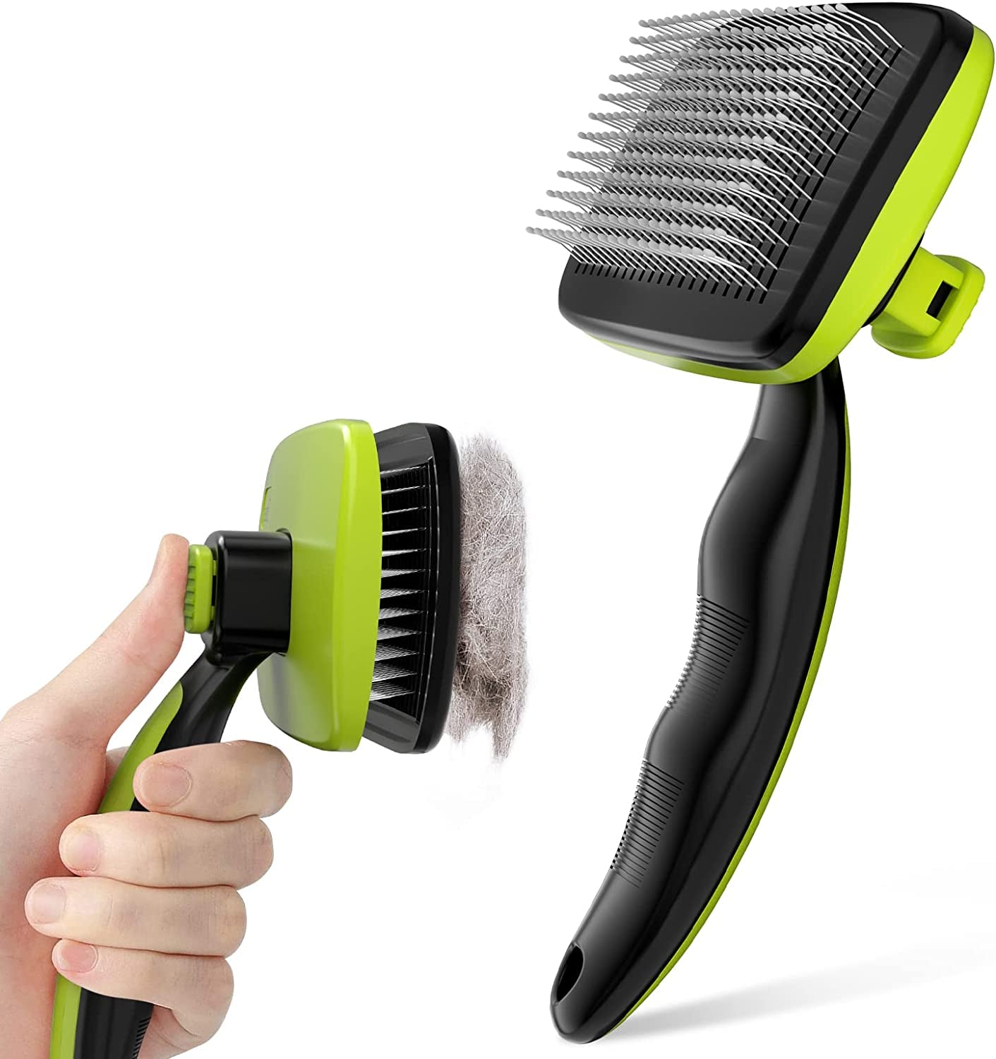  Cats, Lightweight Dog Brush for Shedding Massaging Grooming