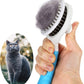 Cat Grooming Brush Self Cleaning Slicker Brushes 