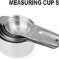 Measuring Cups and Spoons Set Ergonomic Handle 