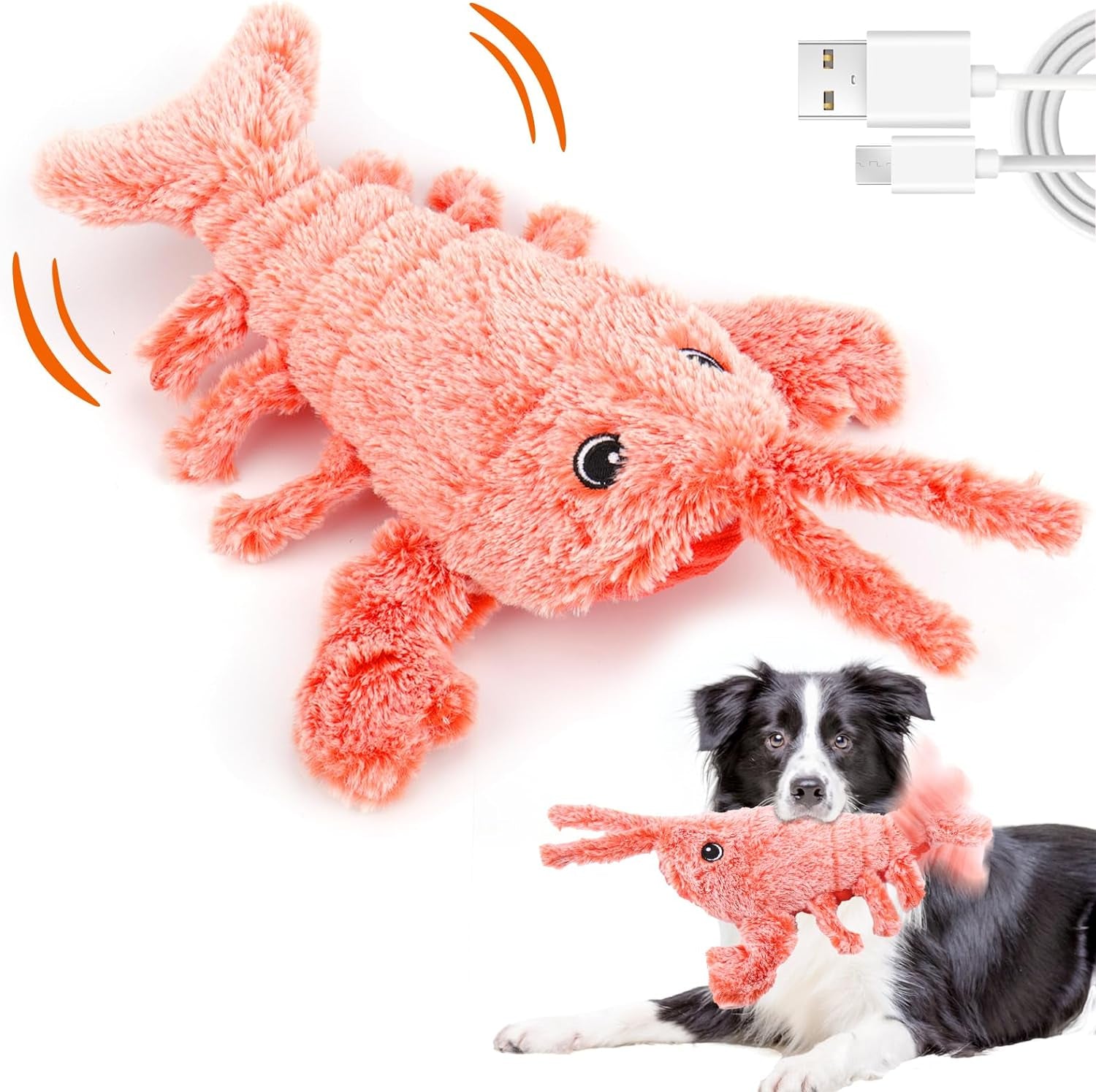 Wiggly Lobster Dog Toy to Keep Them Busy