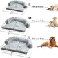 Calming Dog Bed Fluffy Plush Dog Mat for Furniture 