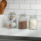 Food Storage Containers with Airtight Lids Retro Design Pantry Organization