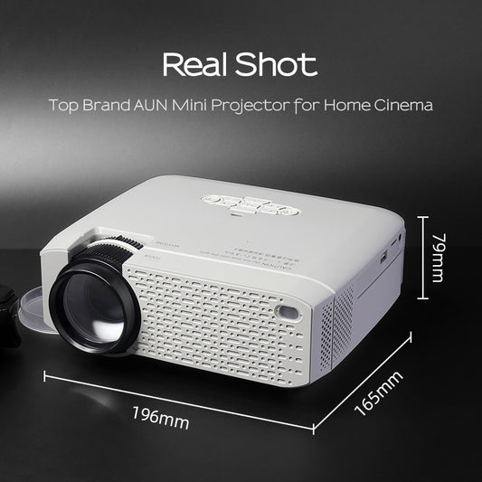 LED Mini Projector D40W Video Beamer for Home