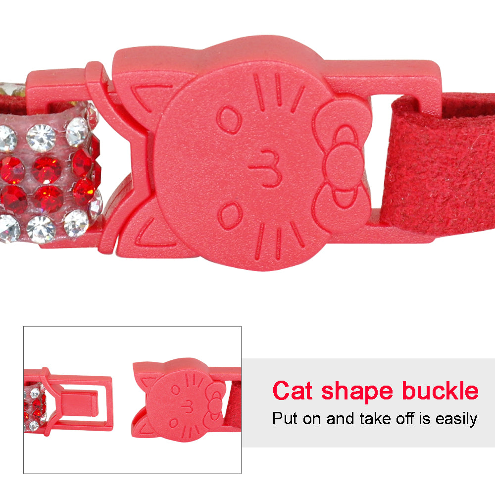 Cat Collar Personalized Accessories Crystal Cats