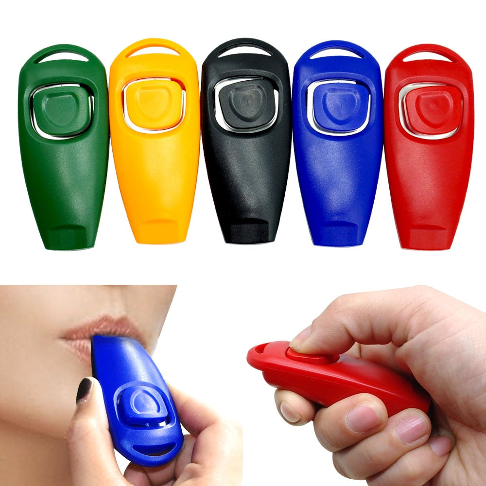 Dog Training Accessories Whistle Clicker Pet Cat