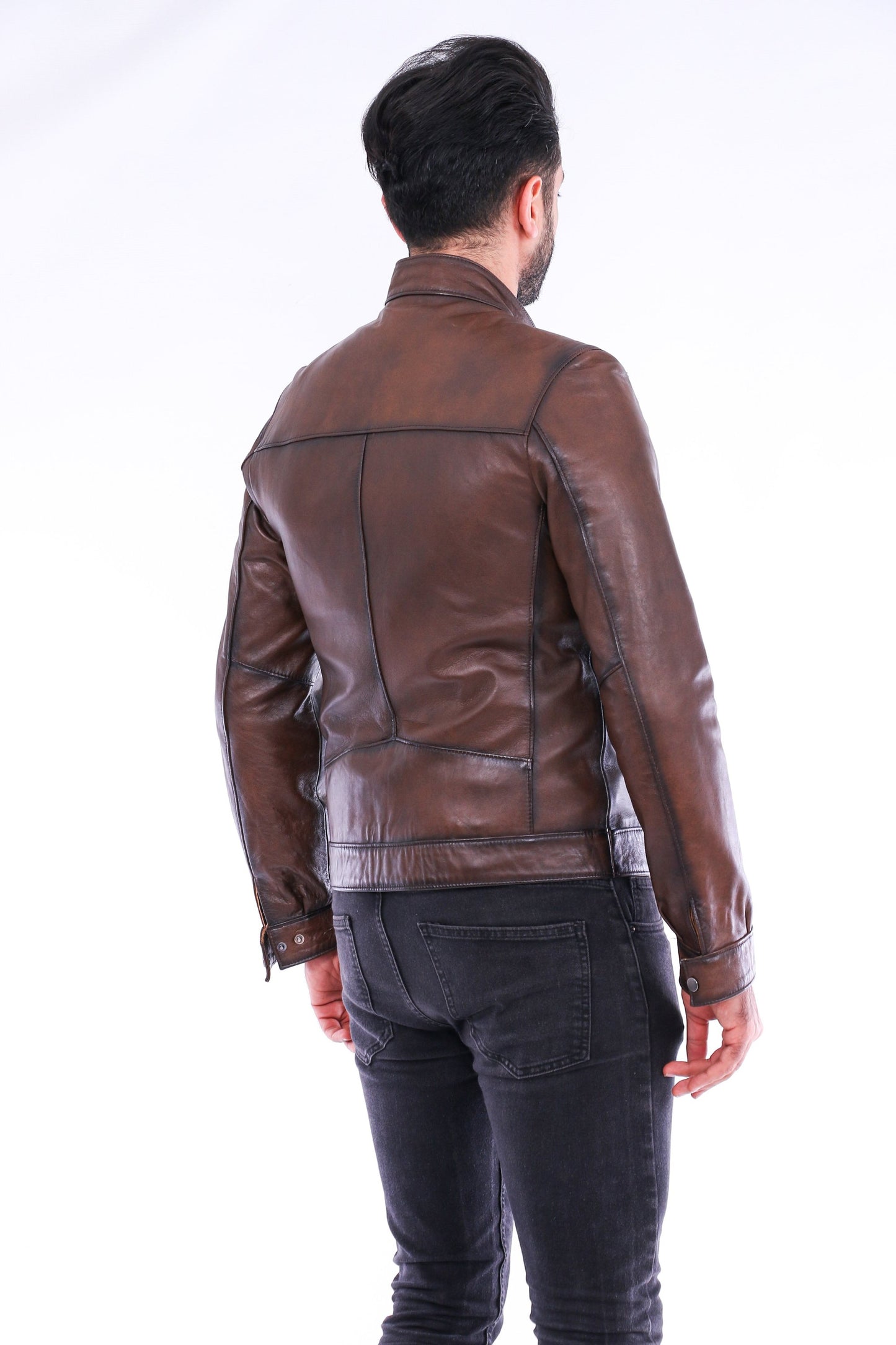Armati Biker Leather Jacket