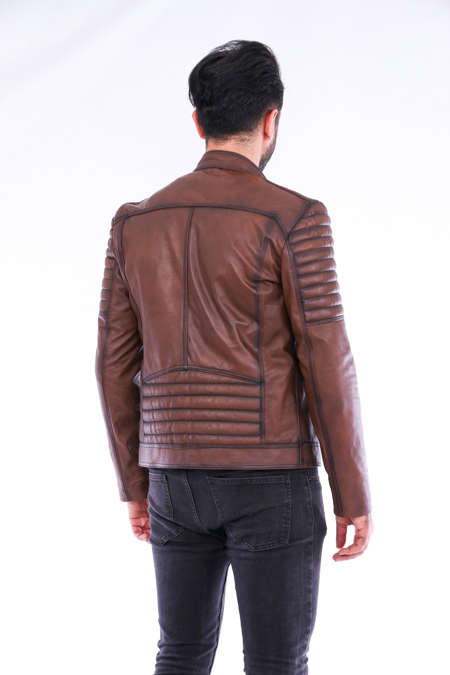 Morelli Leather Biker Jacket