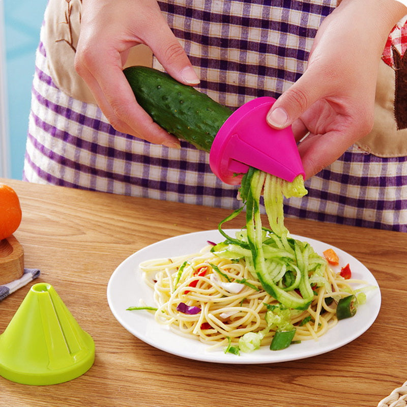 Twisting Cone Vegetable Grater
