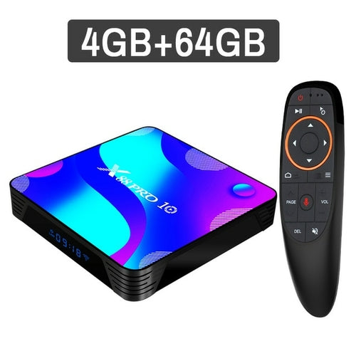 Transpeed Android 10 TV BOX 2.4G&5.8G Wifi 32G 64G 128G 4k 3D