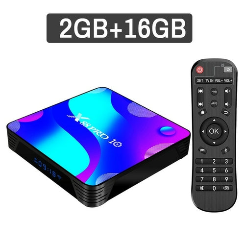 Transpeed Android 10 TV BOX 2.4G&5.8G Wifi 32G 64G 128G 4k 3D
